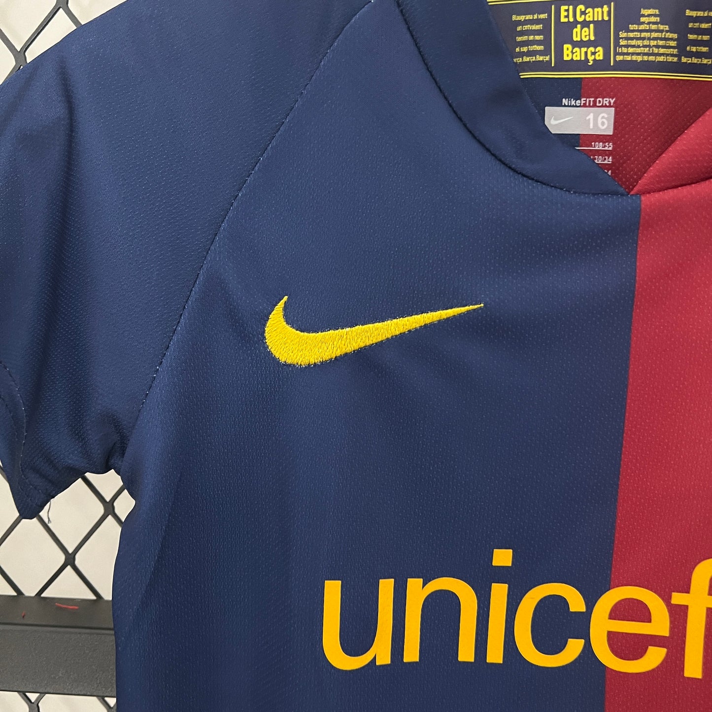 Kids Barcelona 08/09 Home Kit