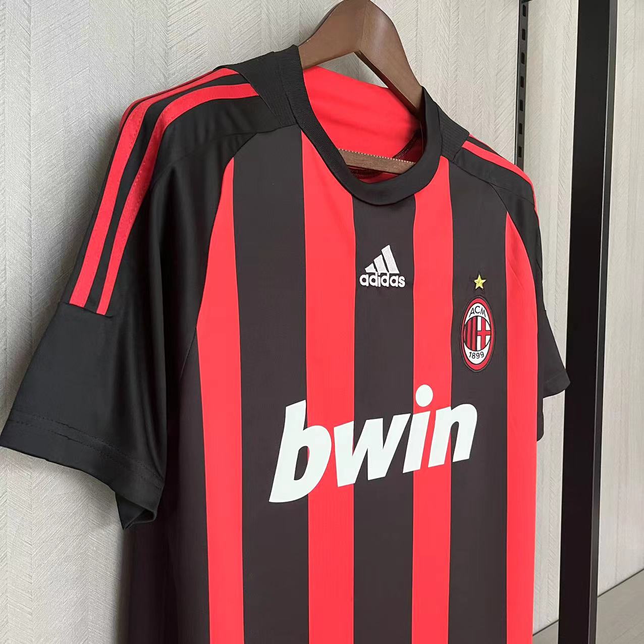 Maglie vintage Home dell'AC Milan 2008-09 