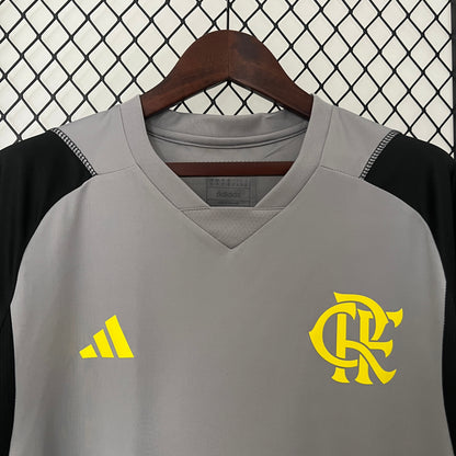 Abbigliamento da allenamento Flamengo 24/25 grigio