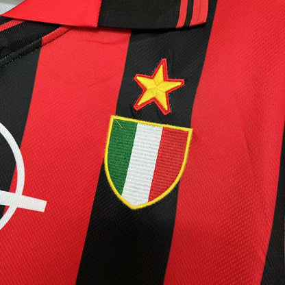 Retro AC Milan 1996-97 Home Jerseys Kit