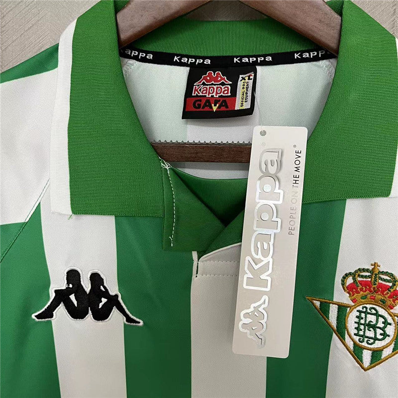 Retro Betis 2000-01 Home Jerseys Kit