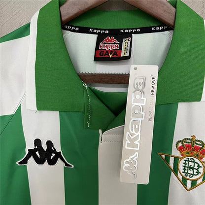 Retro Betis 2000-01 Home Jerseys Kit