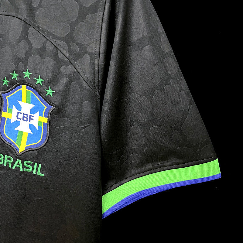 22/23 Brazilian Black Leopard National Team Kit