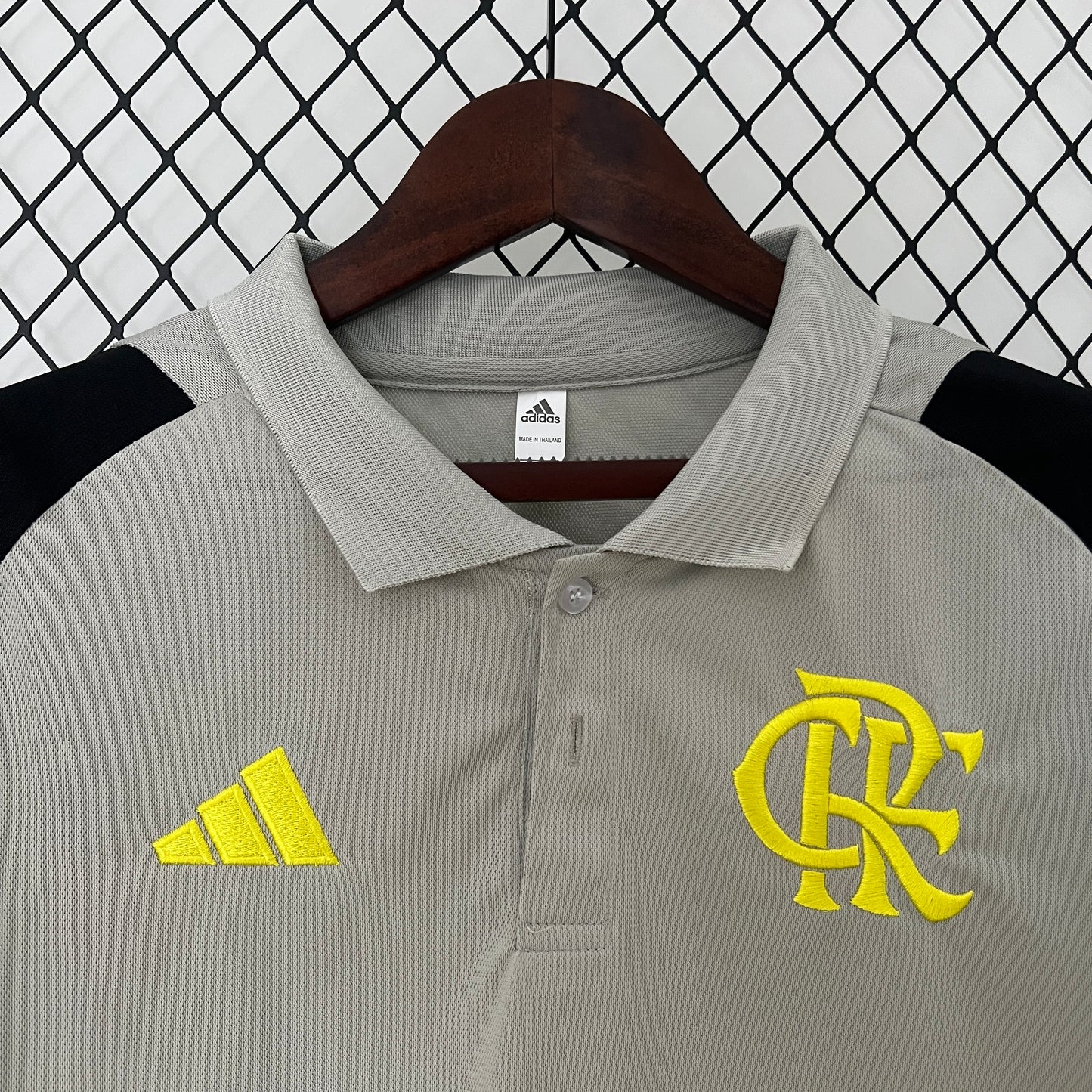 24/25 polo Flamengo Training Wear Gray Kit