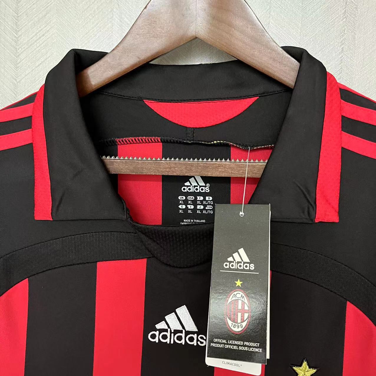 Retro AC Milan 06-07 Home Kit