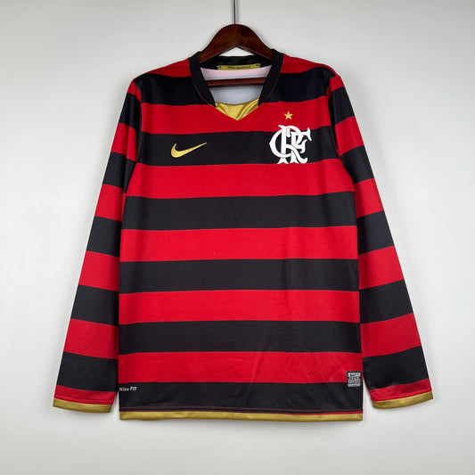 Retro Long Sleeve Flamengo 08/09 Kit