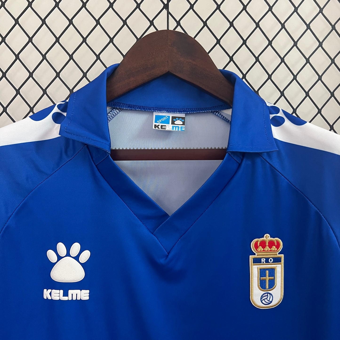 Retro Real Oviedo 90/91 Home Kit