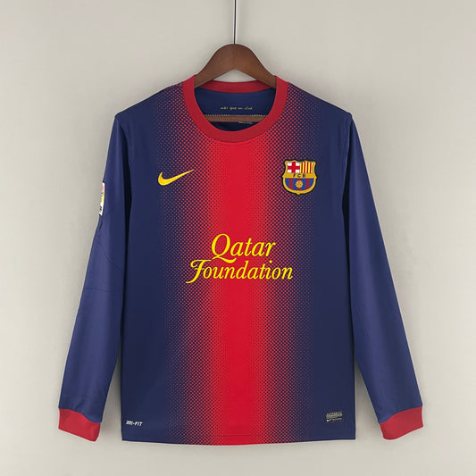 Retro Barcelona 12/13 Home Long Sleeve Kit