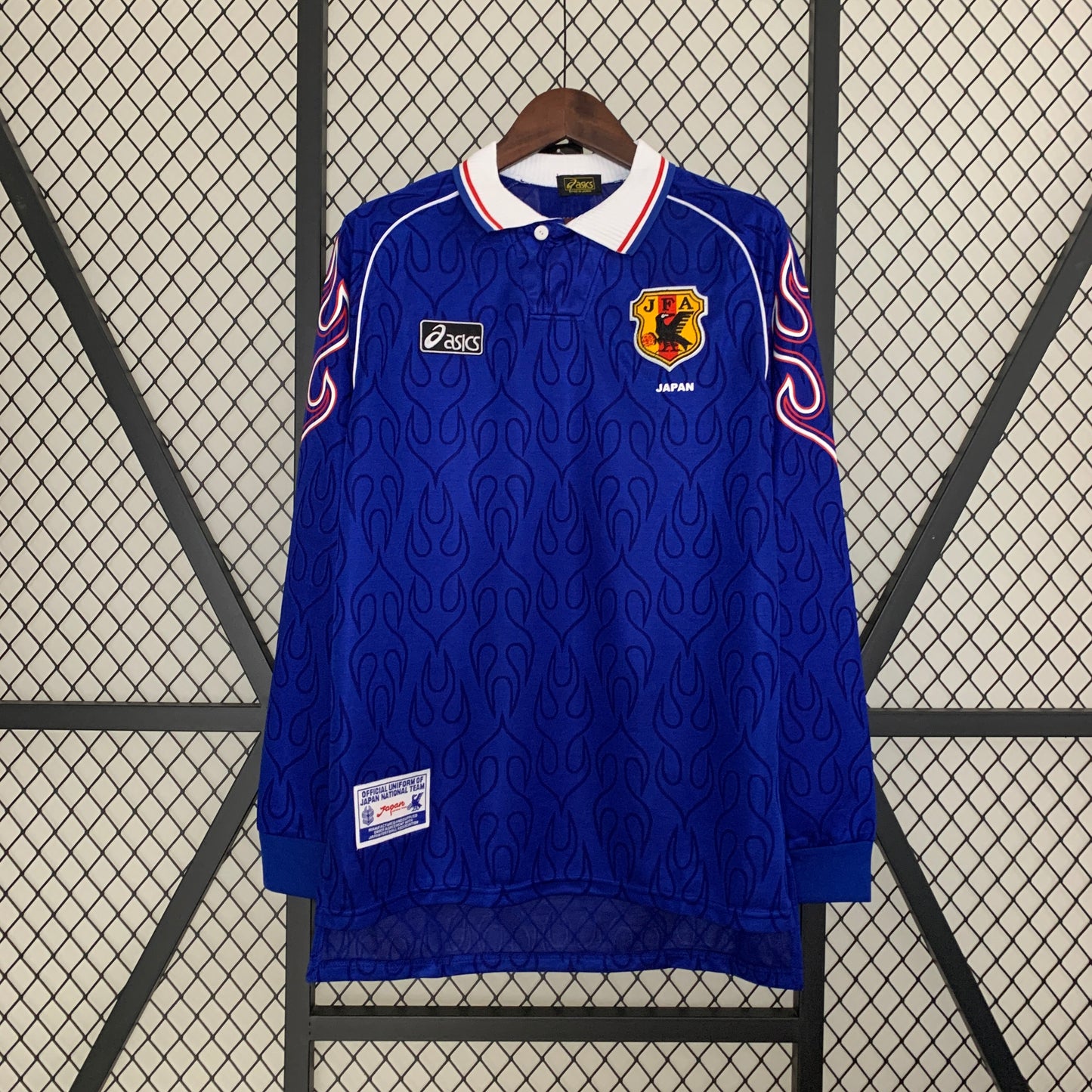 Retro Long Sleeve Japan 1998 Home Kit