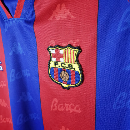 Retro Barcelona 96/97 Home Kit
