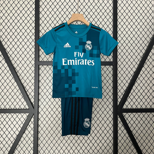 Kids Real Madrid 17/18 Third Away Kit