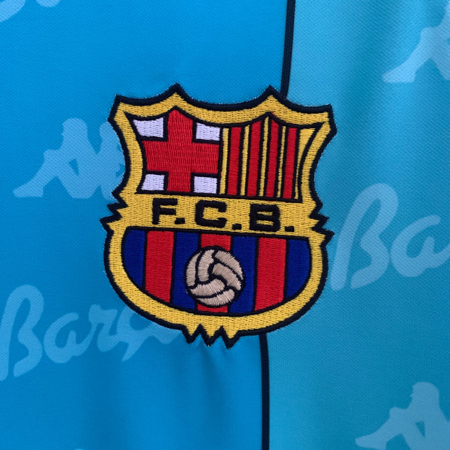 Retro Long Sleeve Barcelona 96/97 Away Kit