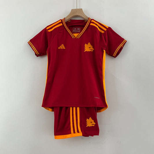 23/24 Kids Roma Home Kit