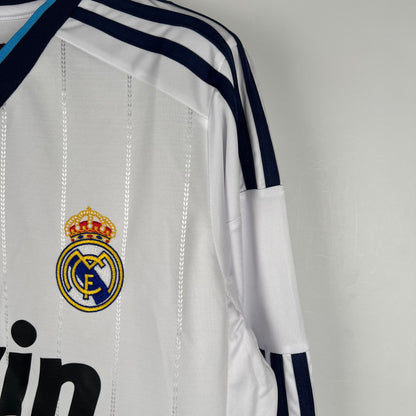 Maglia retrò Real Madrid 12/13 Home a maniche lunghe S-XXL 