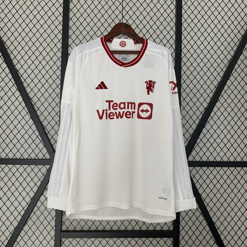 23/24 Long Sleeve Manchester United Third Away Kit