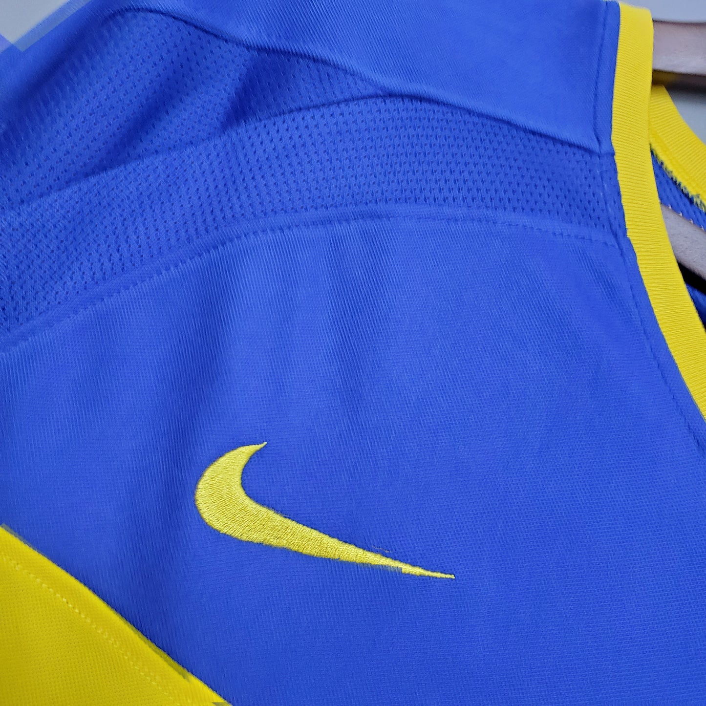 Maglia retrò Boca Juniors 03/04 Home, manica lunga 