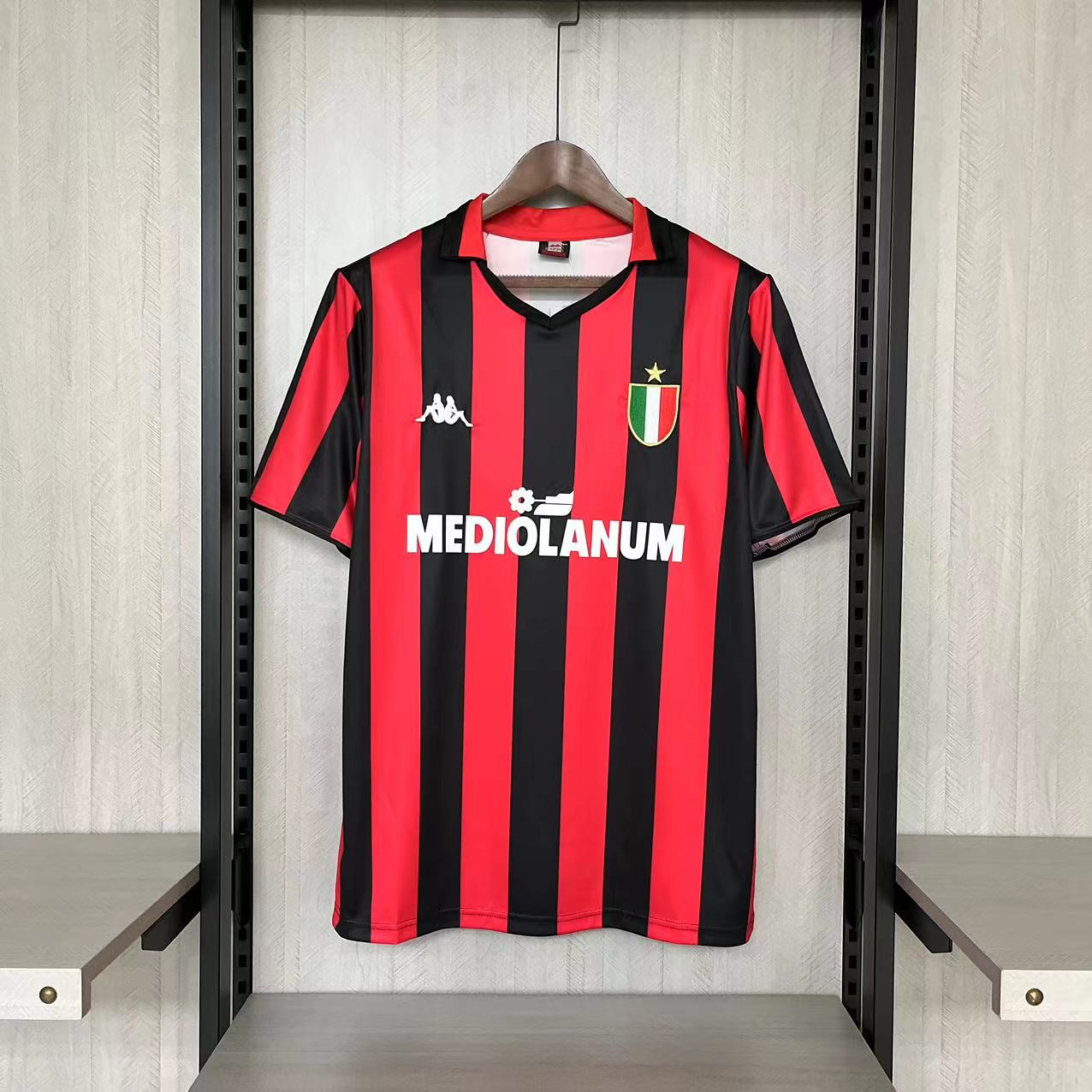 Maglie vintage Home dell'AC Milan 1988-89 