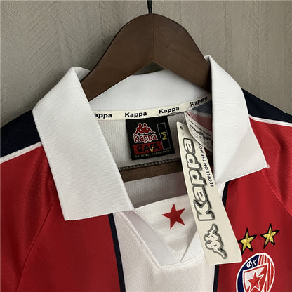 Retro 1995-97 Belgrade Red Star Home Jerseys Kit