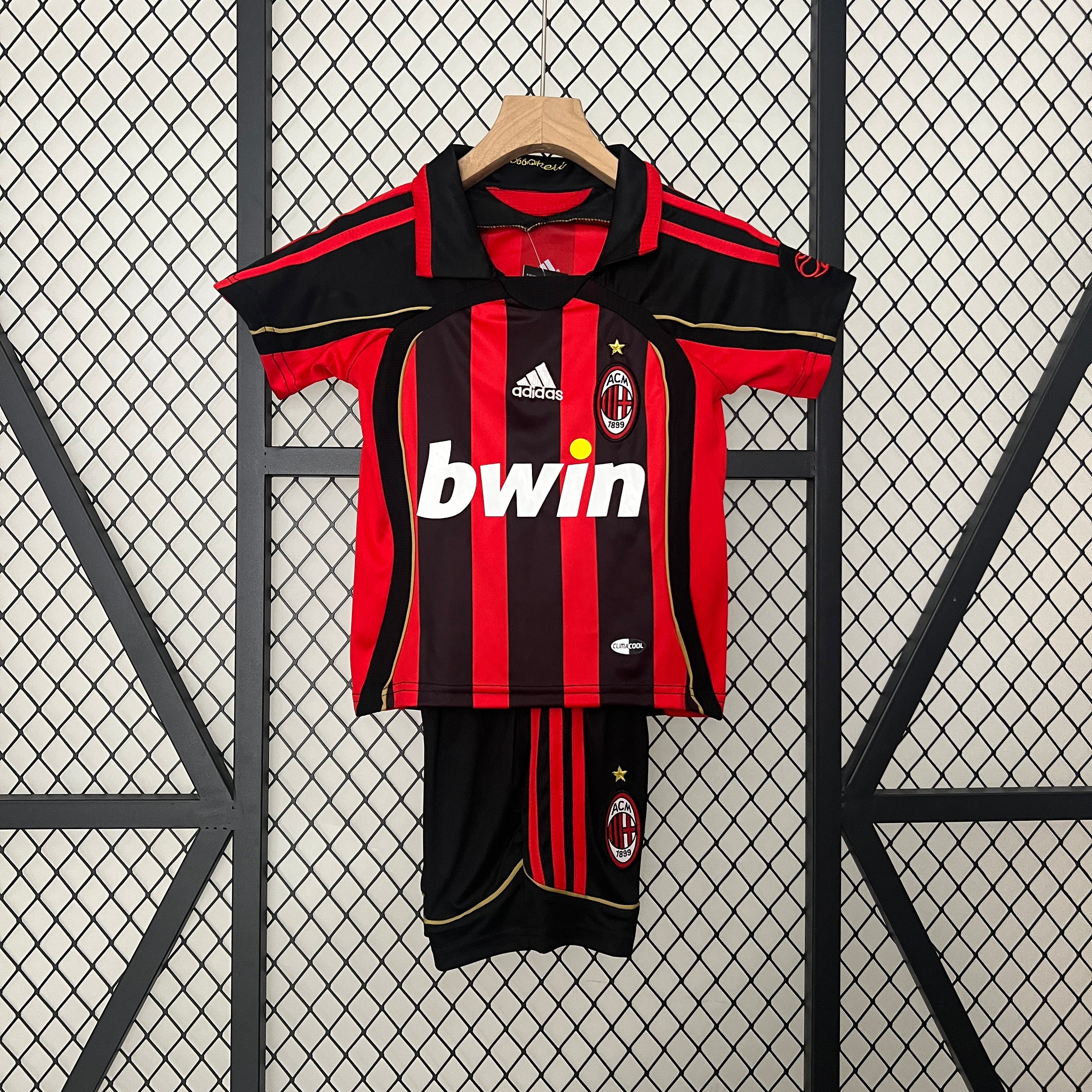 Kids AC Milan 06 07 Home Kit Theftblkits