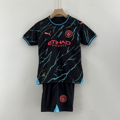 23/24 Kids Manchester City Third Away Kit