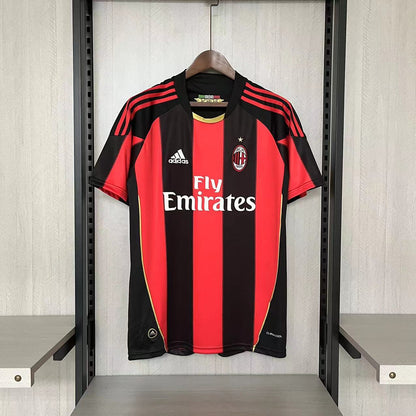 Retro AC Milan 2010-11 Home Jerseys Kit