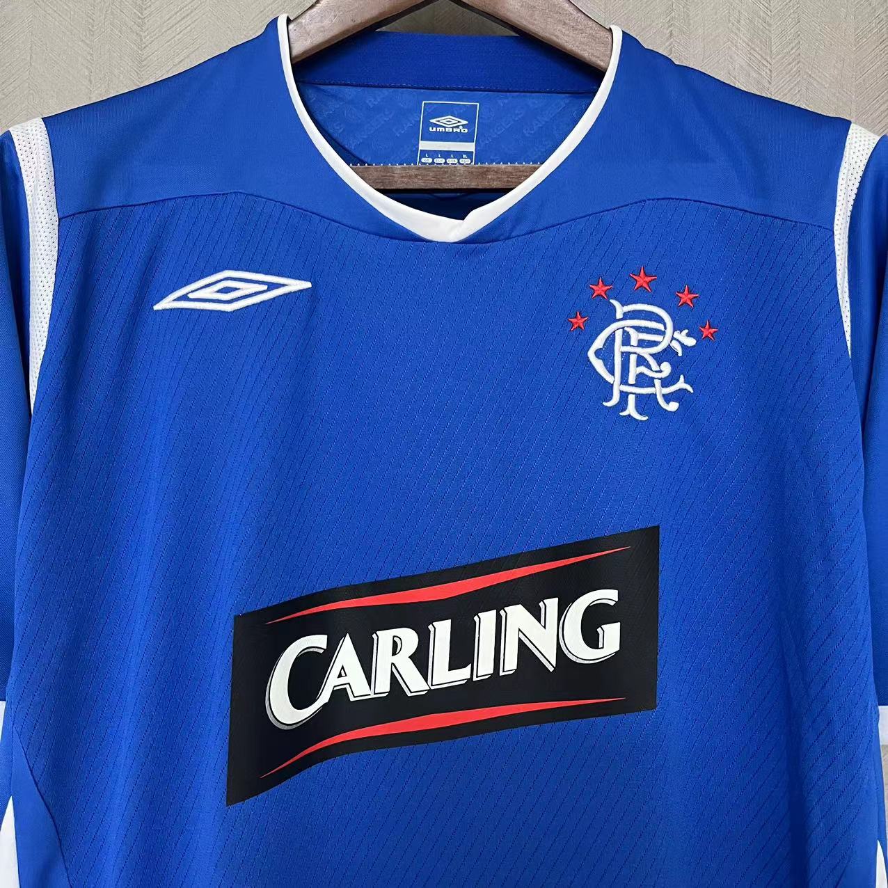 Retro 2008-09 Rangers Home Jerseys Kit