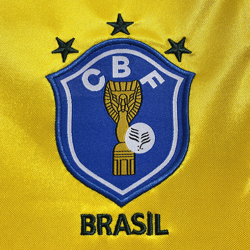 Retro 1985 Brazil Home Kit