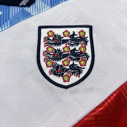 Retro 1990 English Tricolor Kit