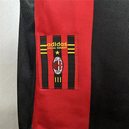 Retro AC Milan 1998-99 Home Jerseys Kit