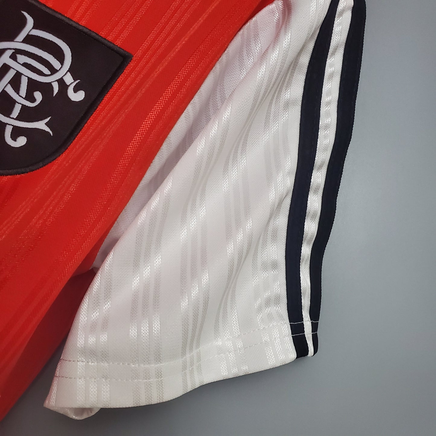 Retro 95/96 Rangers Red and White Kit