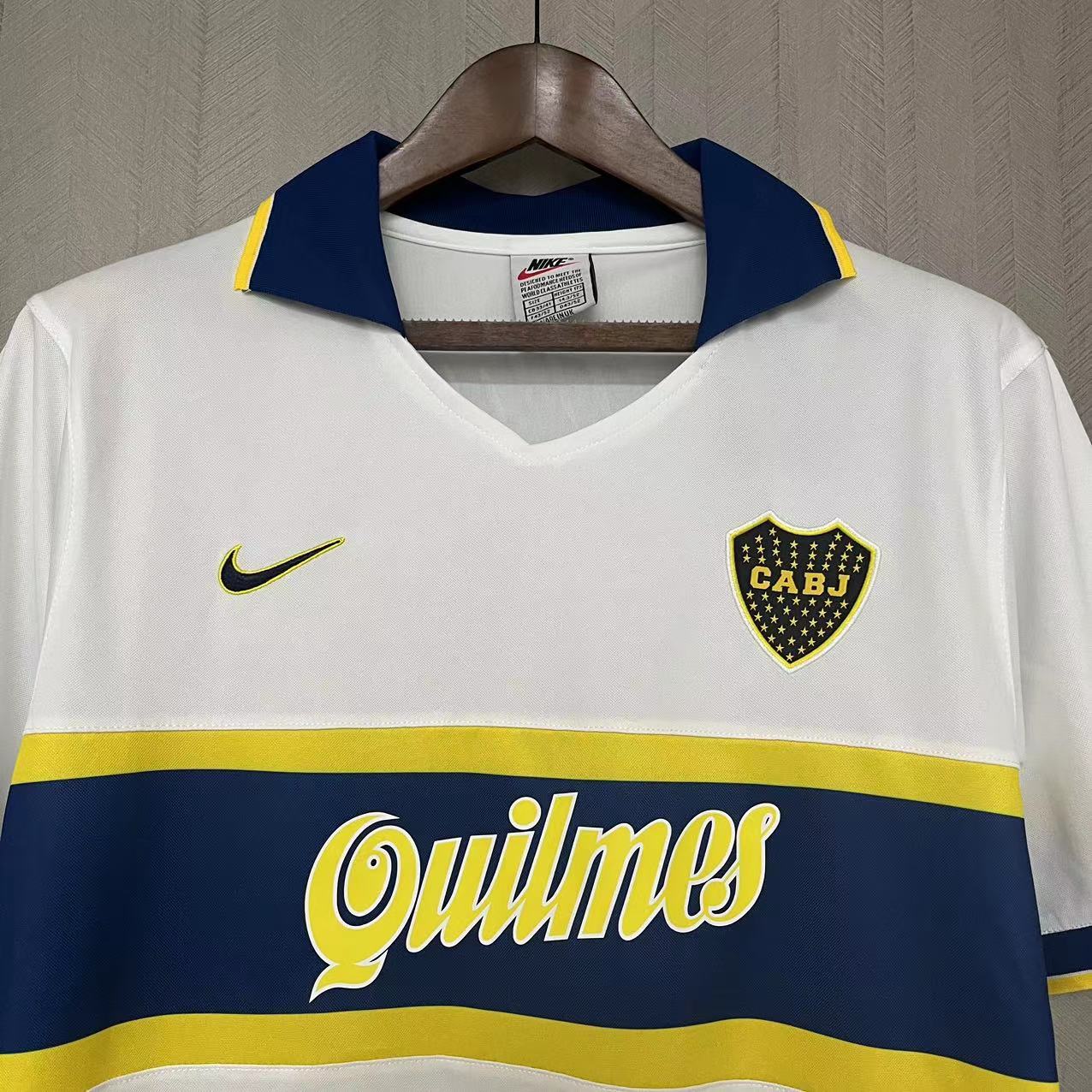 Retro Boca 1996-97 Away Jerseys Kit