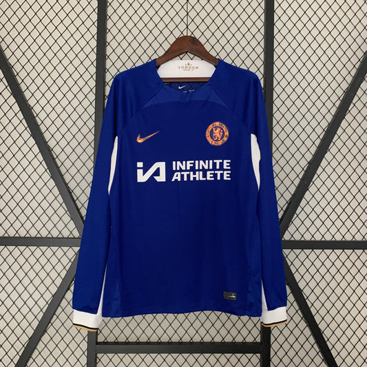 23/24 Long Sleeve Chelsea Home Kit