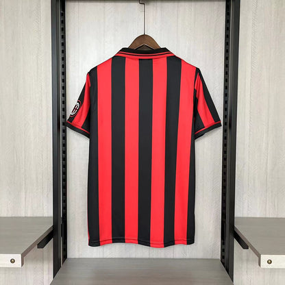 Retro AC Milan 1996-97 Home Jerseys Kit