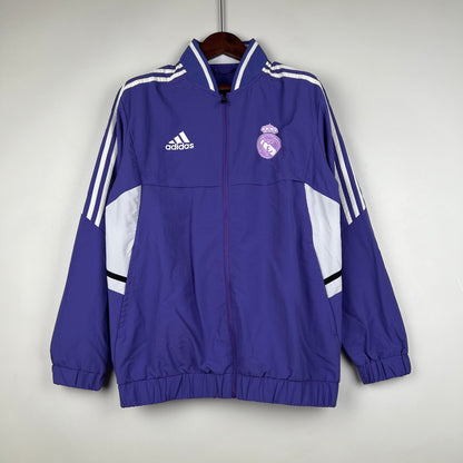 23/24 Windbreaker Real Madrid Purple Kit