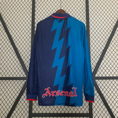 Retro Long Sleeve Arsenal 95/96 Away Kit