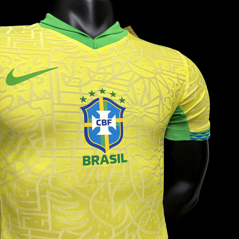 HOME BRASIL OFICIAL JERSEY WORLD CUP 2022. deals PLAYER VERSION . ALL PATCHES .