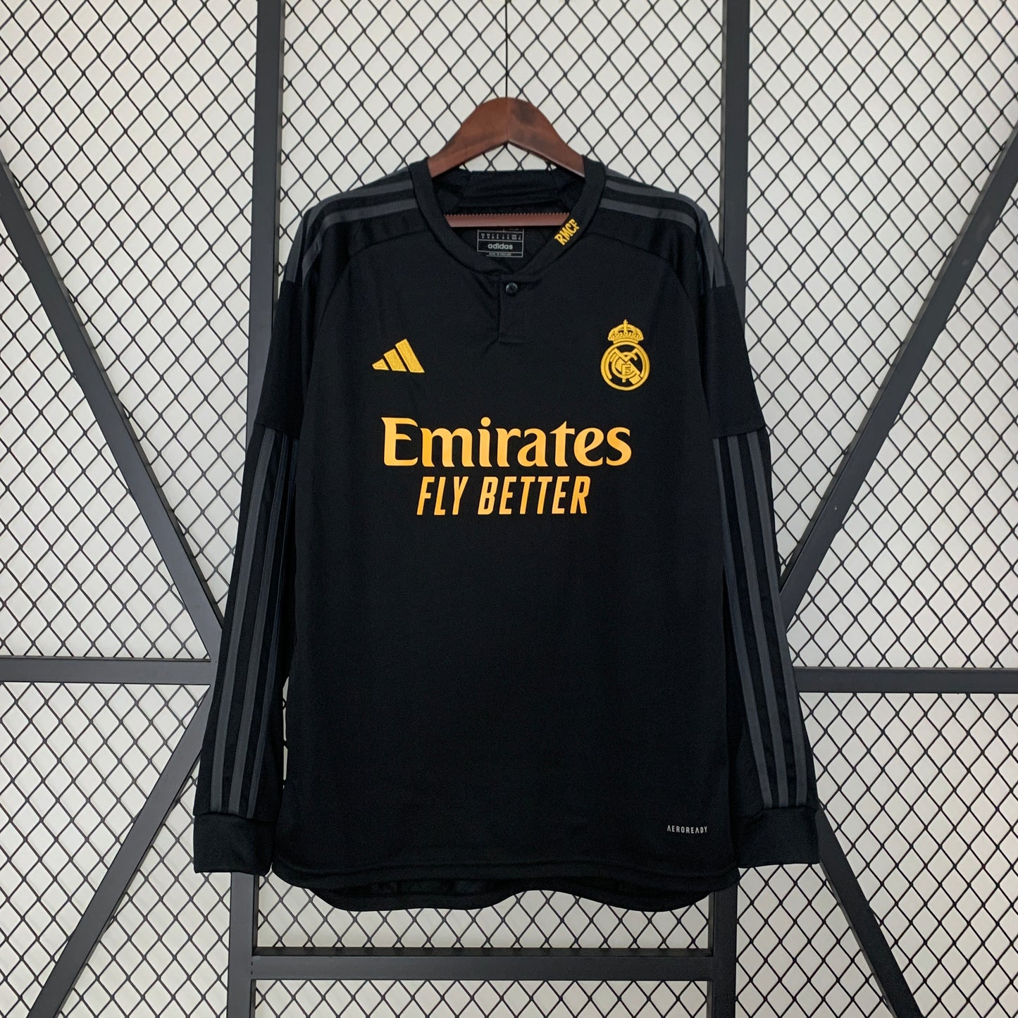 23/24 Long Sleeve Real Madrid Third Away Kit