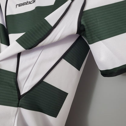 Retro Sporting Lisbon 03/04 Home Kit