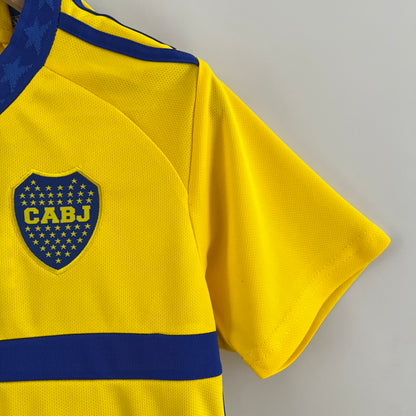 23/24 Kids Boca Juniors Away Kit