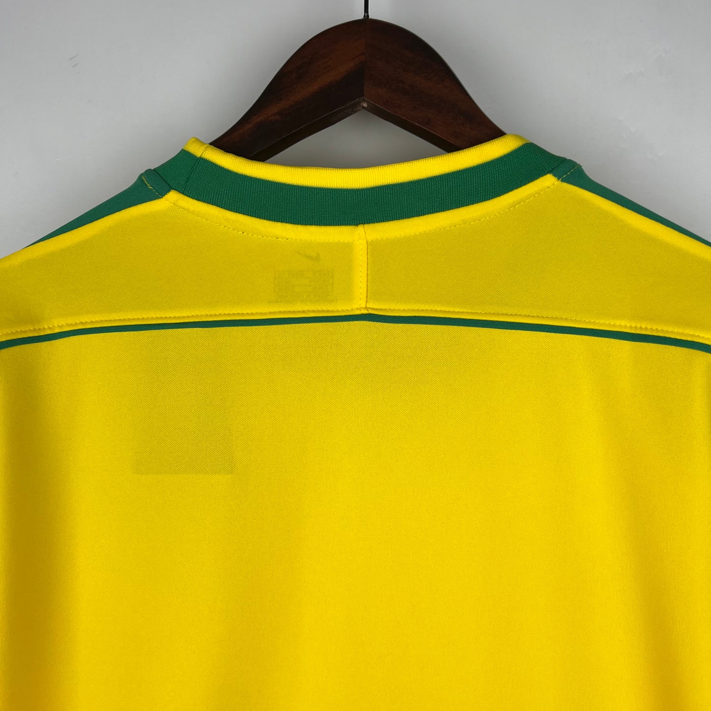 Retro Long Sleeve Brazil 1998 Home Kit