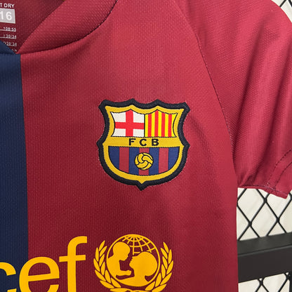 Kids Barcelona 08/09 Home Kit