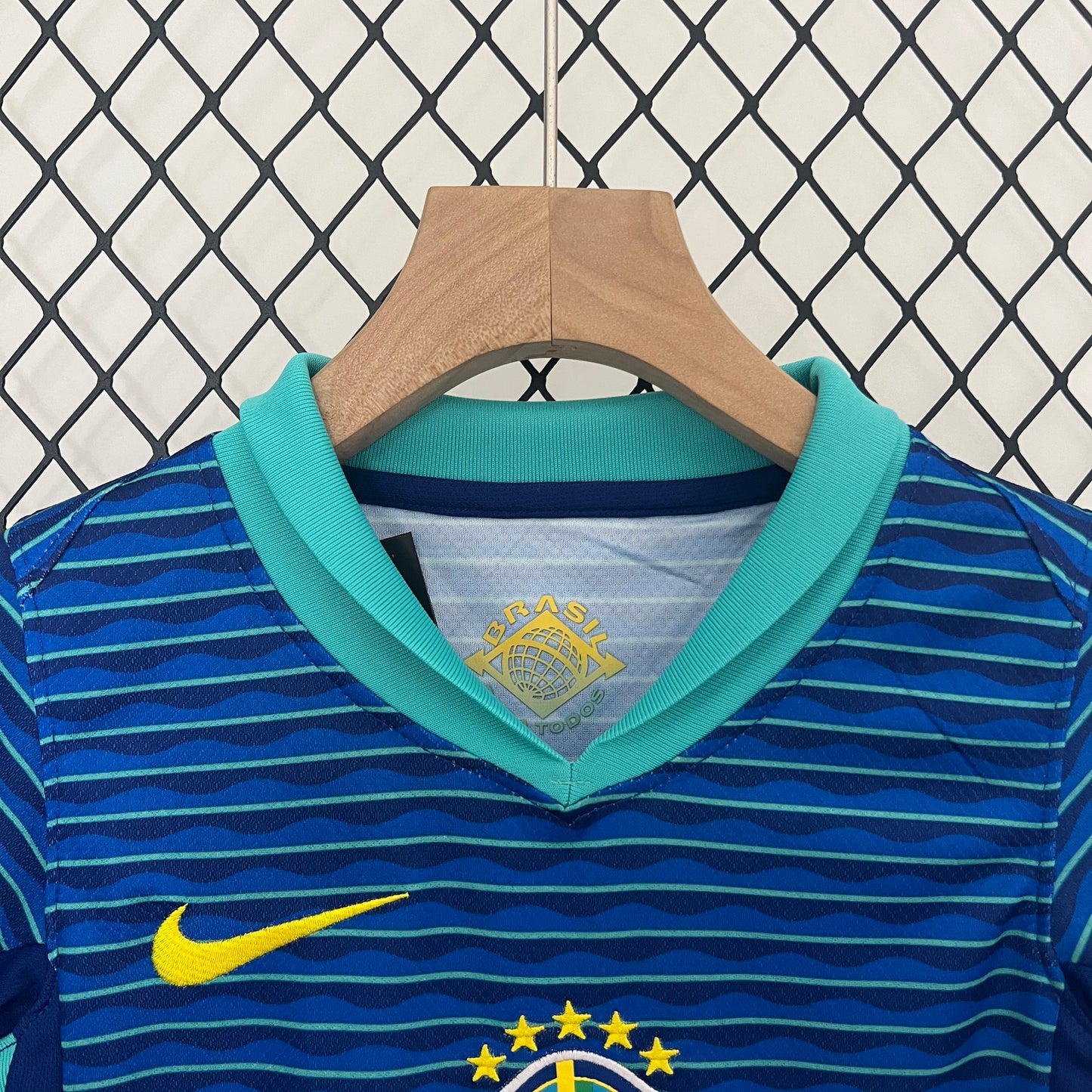 2024 Kids Brazil Away Kit