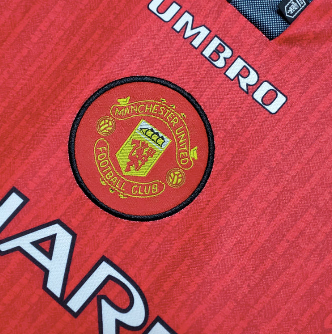 Manchester United 96/97 Home Kit Long Sleeve