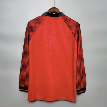 Manchester United 96/97 Home Kit Long Sleeve