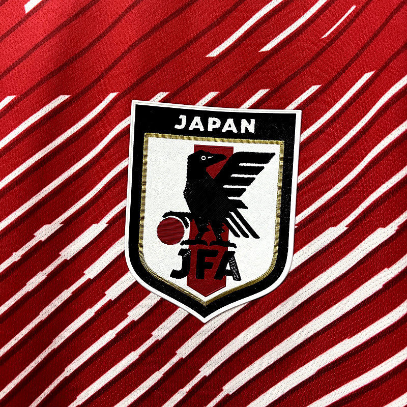 22/23 Japanese Pre-Match Training Red Kit