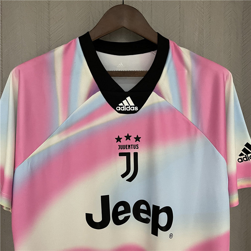 Retro 2019-20 Juventus Pink Jerseys Kit
