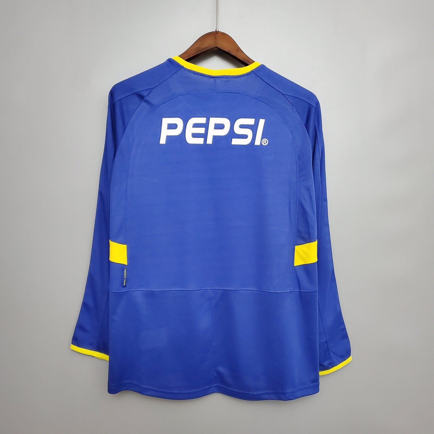 Retro Boca Juniors 03/04 Home Kit Long Sleeve Kit