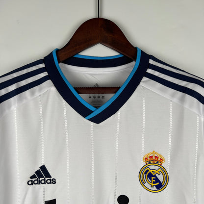 Maglia retrò Real Madrid 12/13 Home a maniche lunghe S-XXL 