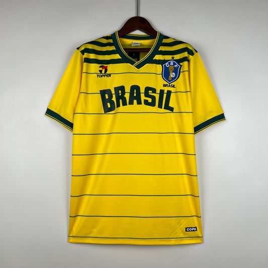 Retro Brazil 1984 Home Kit