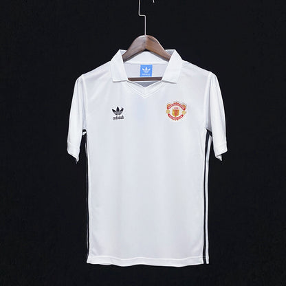 Maglia da trasferta retrò del Manchester United del 1980 